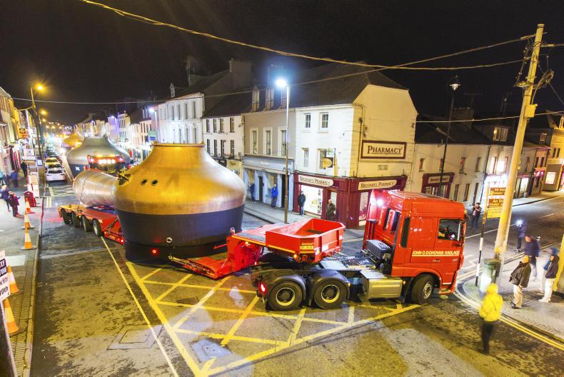 €10m investment in production capacity at Midleton Distillery
