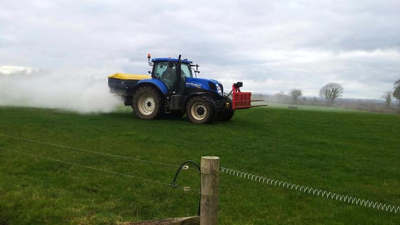 Farm set up to grow grass in 2017