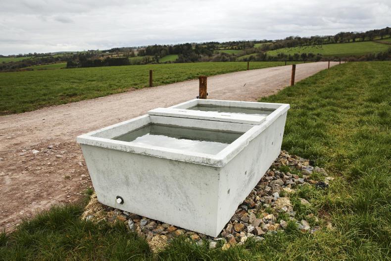 How much are you paying for ... water troughs?