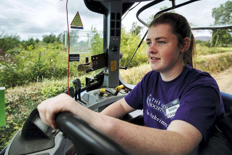 In pictures: 42 women draw silage for charity world record attempt