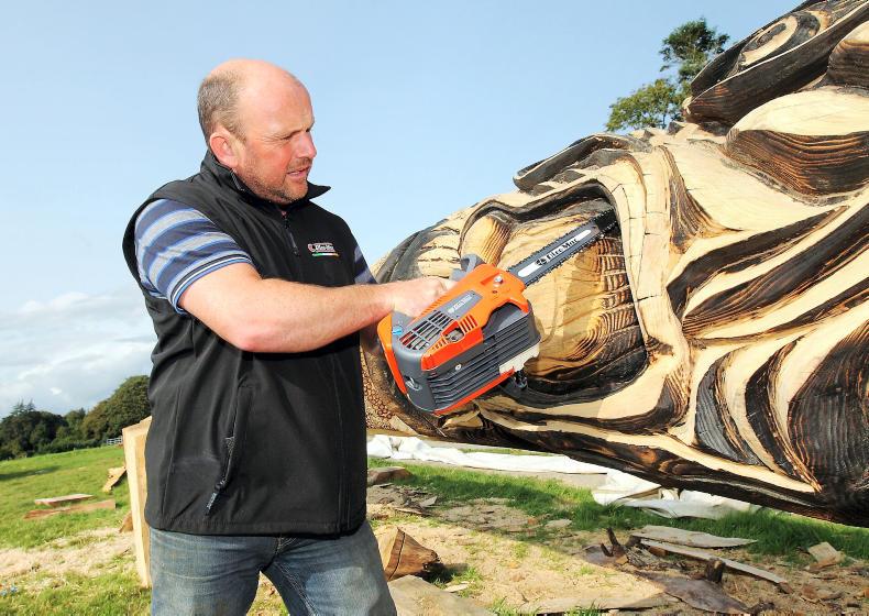 In pictures: world record tree-carving attempt