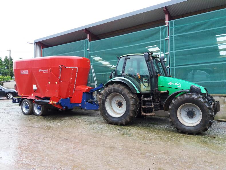 Feeding 1,000 head of stock across five farms with one  machine