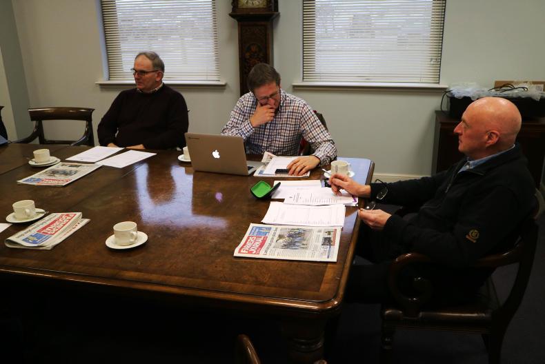 Ring side view of a Scottish Beef Association meeting