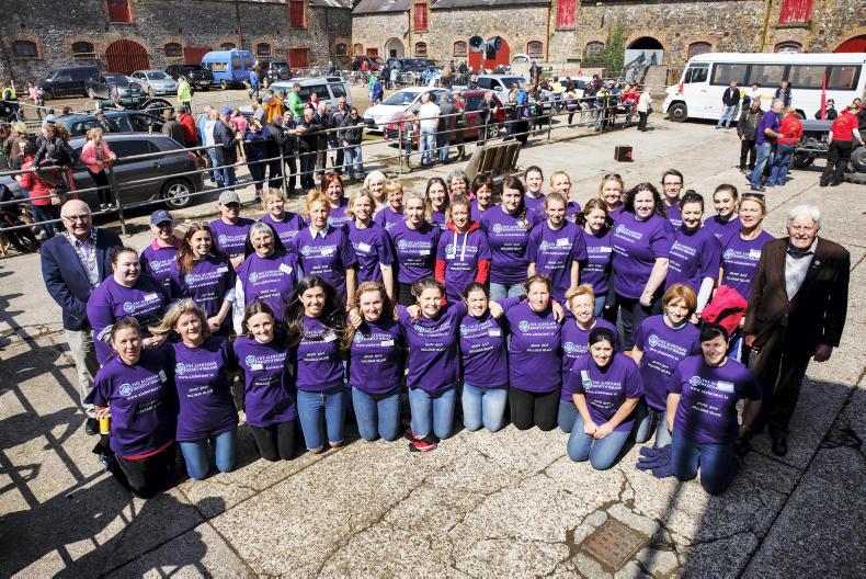Grass Gals and Socket Rockettes raise €14,000 for Alzheimer Society