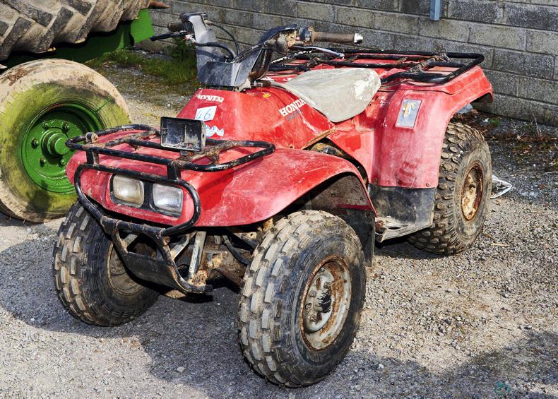 Two arrested after quad bike thefts