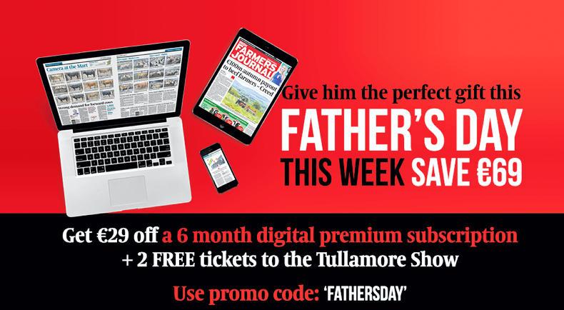 Father's day special offer, save €69