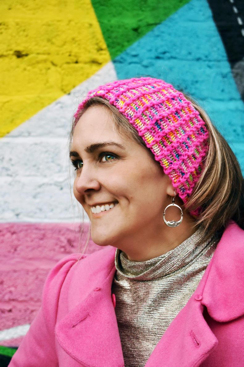 Knit it: Evin Bail O'Keeffe's midnight waffles cowl