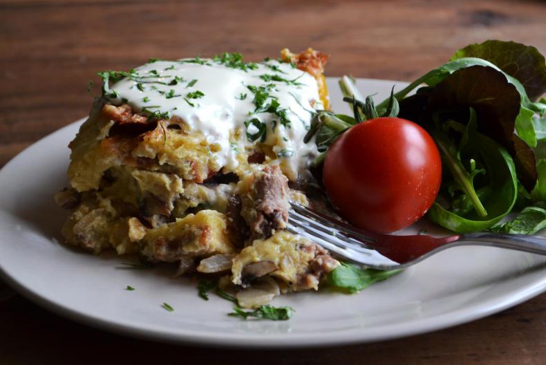 An effortlessly classy brunch bake