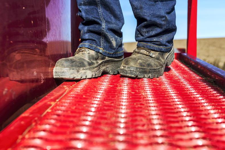 Best foot forward: farmers’ feet