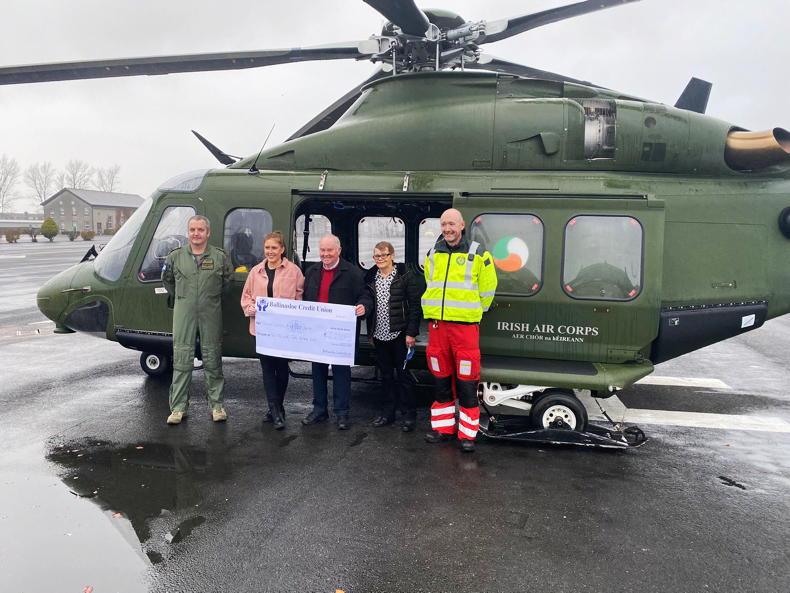 ??2,000 raised for Air Corps after Galway farmer airlifted to hospital