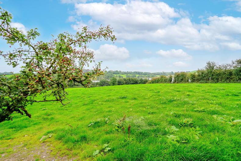 Average land price in Monaghan of €10,275/ac Premium