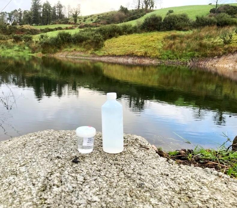 What do the water test results look like on the footprint farms?