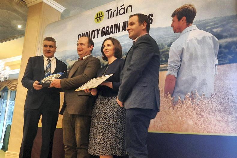 Kilkenny takes top Tirlán grain grower award - Vimarsana News