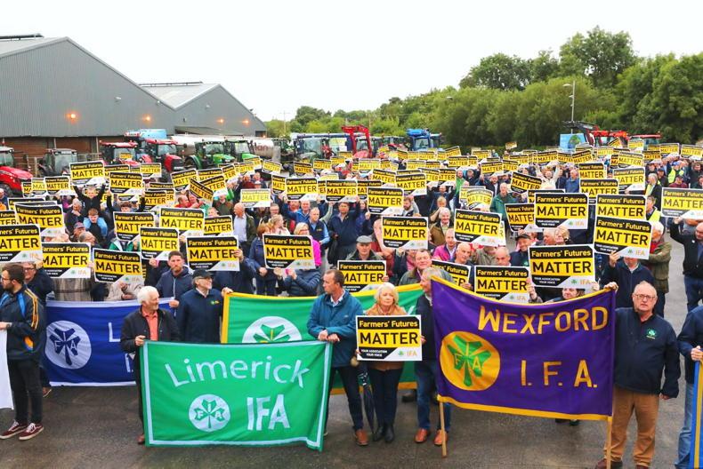 Watch: derogation change angers farmers at Kilkenny IFA protest - Vimarsana News