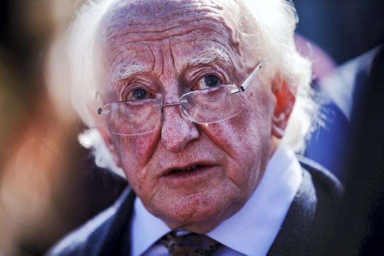 President Higgins criticises ‘over-reliance’ on fertiliser imports