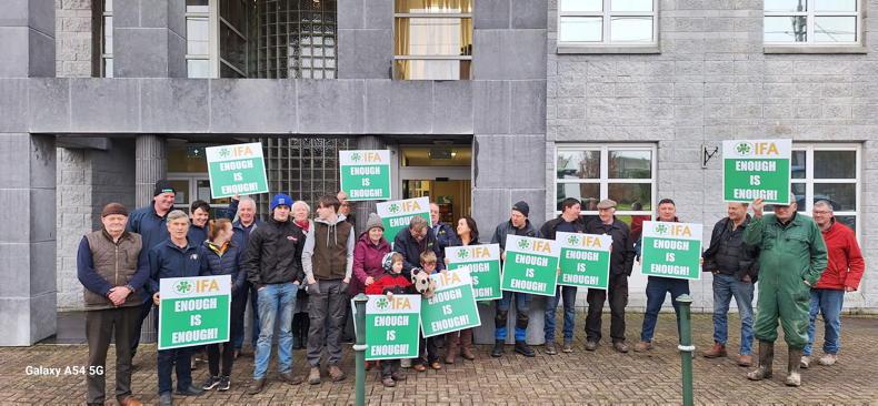 IFA protests continue outside county council buildings - Vimarsana News