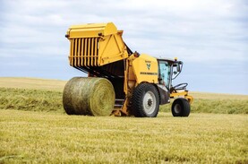 Self-propelled baler gaining popularity in the States Self-propelled baler gaining popularity in the States