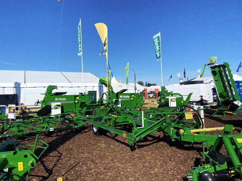 Ploughing highlights: McHale debuts flagship 10-rotor tedder