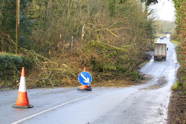 Red weather warning issued ahead of Storm Darragh 