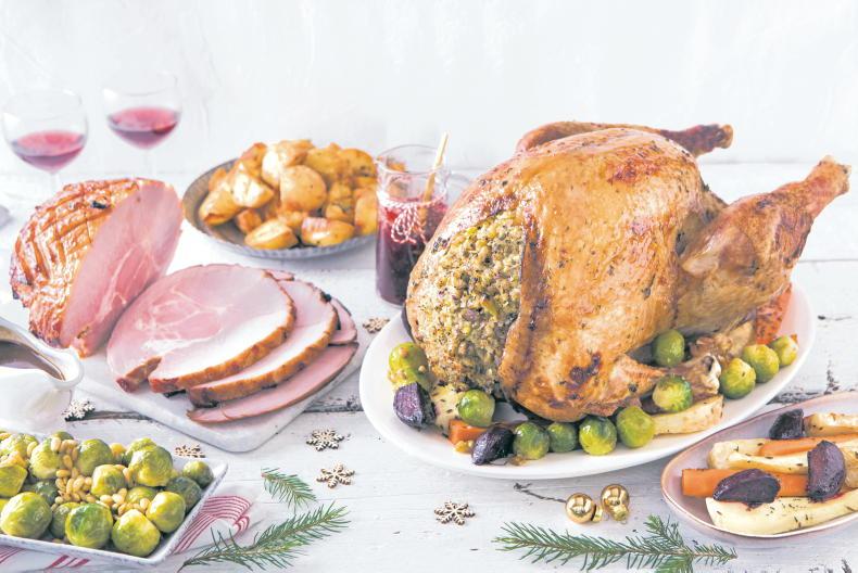 Cost of Christmas dinner for family of four up 2%