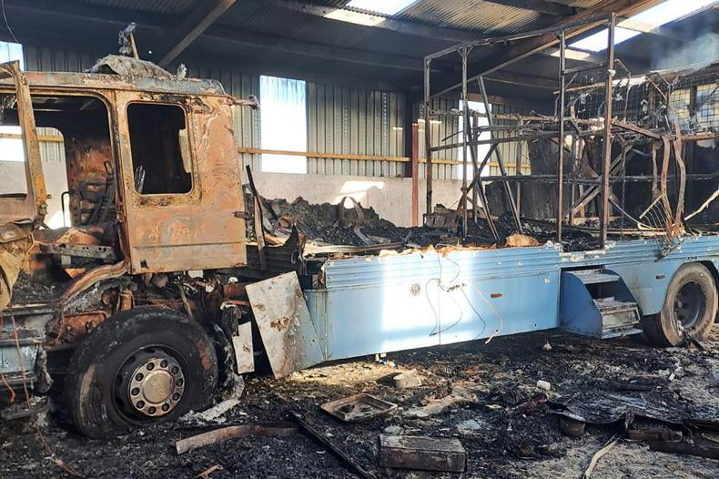 Gardaí investigating fire at Galway stud farm