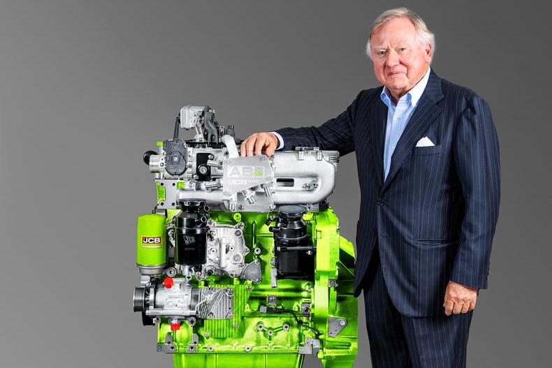 JCB’s hydrogen engine gets green light for commercial use