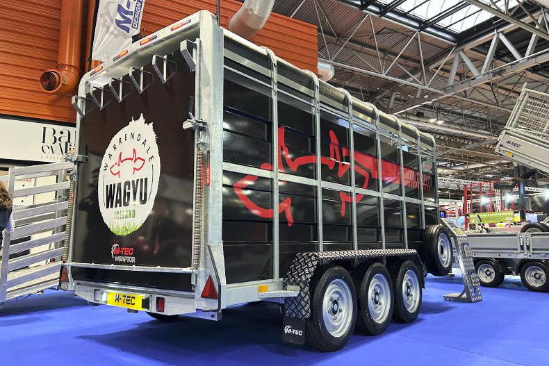 LAMMA 2025: M-Tec uncovers new all bells and whistles livestock trailer