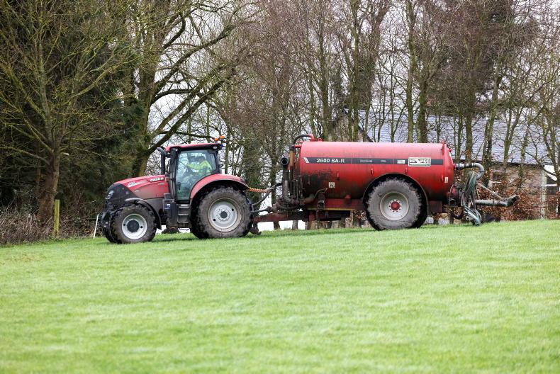IFI urges farmers to spread slurry carefully near water 