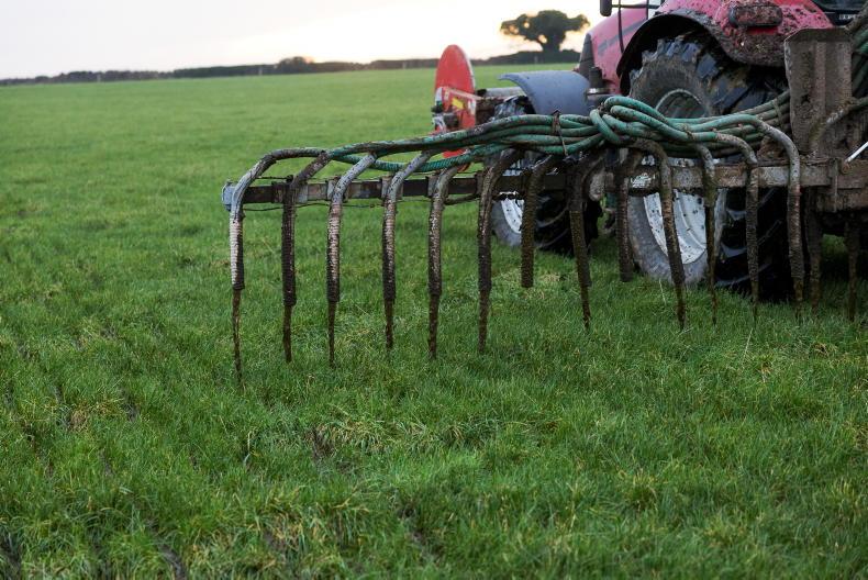 What is the reason for implementing a closed period for spreading manure?