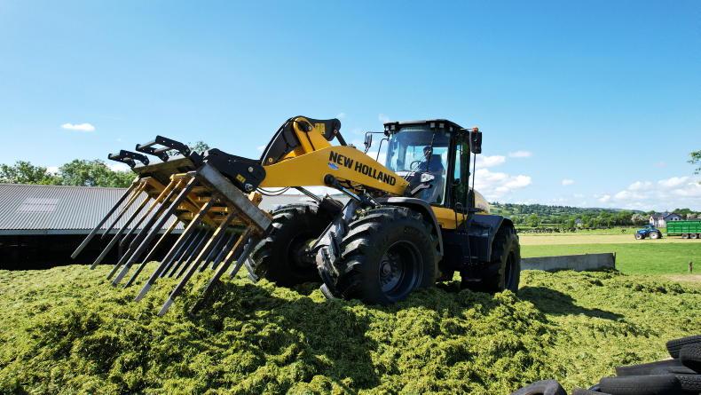 New Holland’s 19t  W190D proves its worth in the premier county 