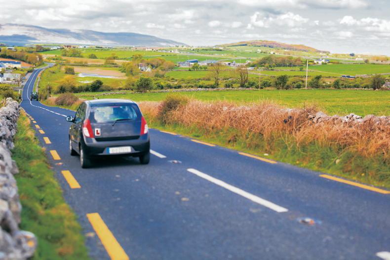 Learner drivers left in the slow lane for driving tests in rural Ireland