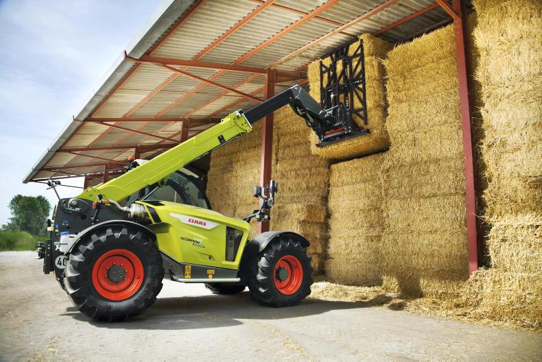 Claas launch new Scorpion 848 telehandler