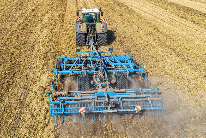 Lemken Karat offers primary cultivation and cover cropping on Cork farm