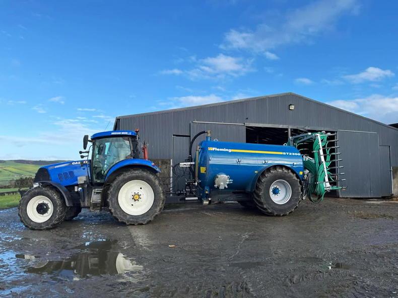 Fleming Agri to show slurry kit and new hydraulic roller