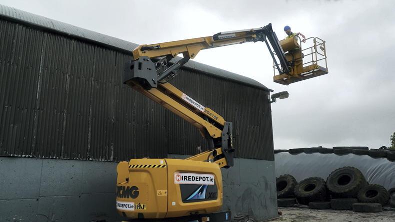 Protecting yourself while working at heights