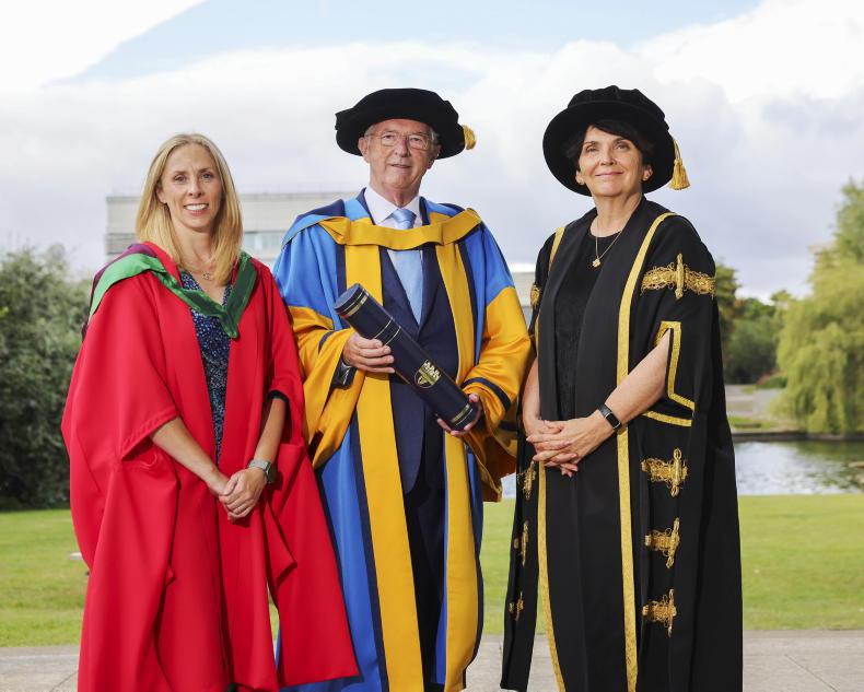 UCD confers Michael Berkery with honorary doctorate  