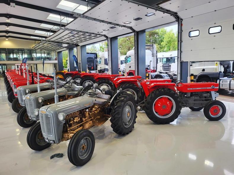 30 vintage Massey Ferguson and Ford tractors to go for auction