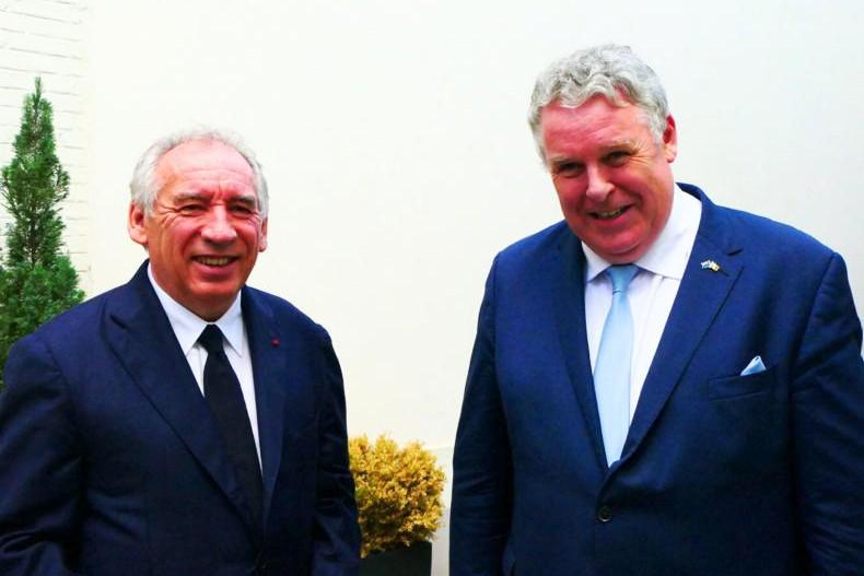 Mullooly meets French Prime Minister on Mercosur