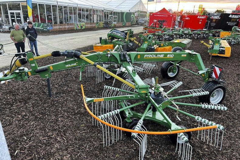 Malone to present full grass equipment range