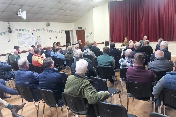 Anger and despair at TB meeting in Down