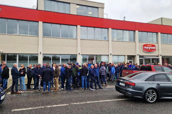 Dairygold suppliers call for board to resign at protest