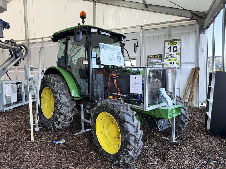 Cork company electrifies diesel tractor 