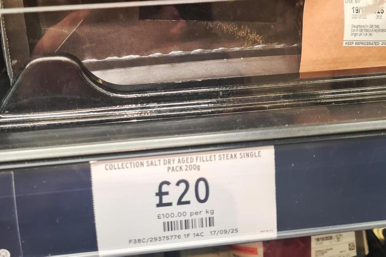 The £100/kg steak that nearly choked The Dealer