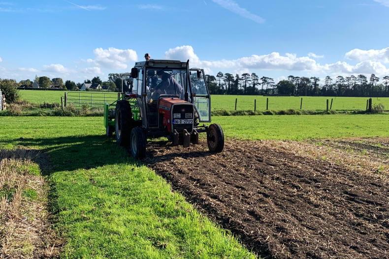Winter cereal planting at full tilt