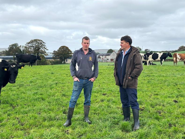 UGS autumn visit to Newtownstewart dairy farm