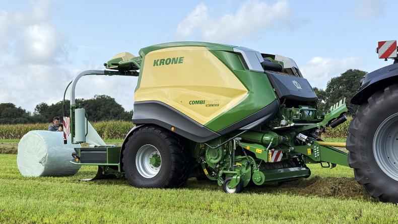 Krone claims new combi can churn out 90 bales an hour