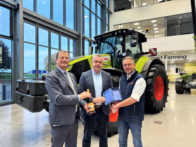 Leinster Farm Machines scoop top Claas award 
