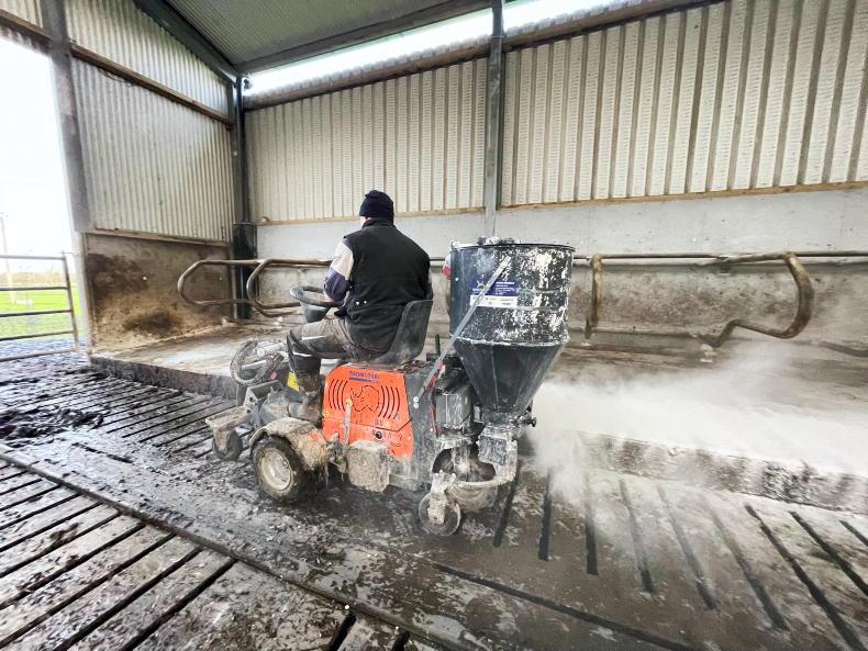Sweeper demo at Dairy Day
