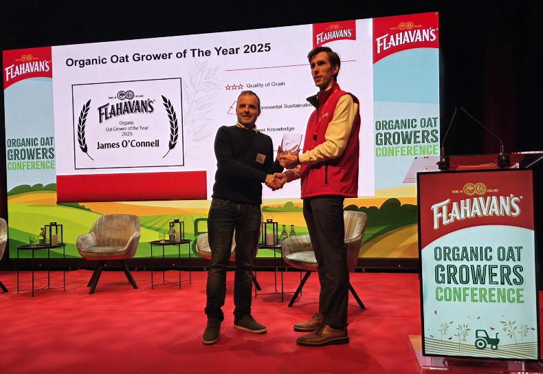 Flahavan’s organic oat grower award heads to north Tipperary