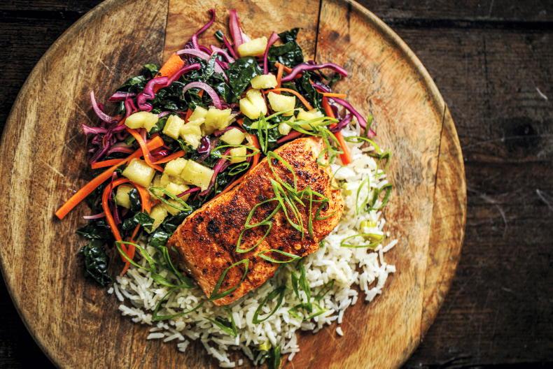 Salmon, spice, all things nice...